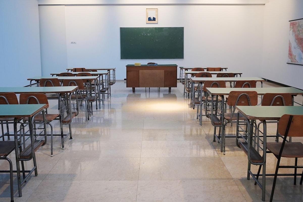 Students in an Appolo Academy smart classroom